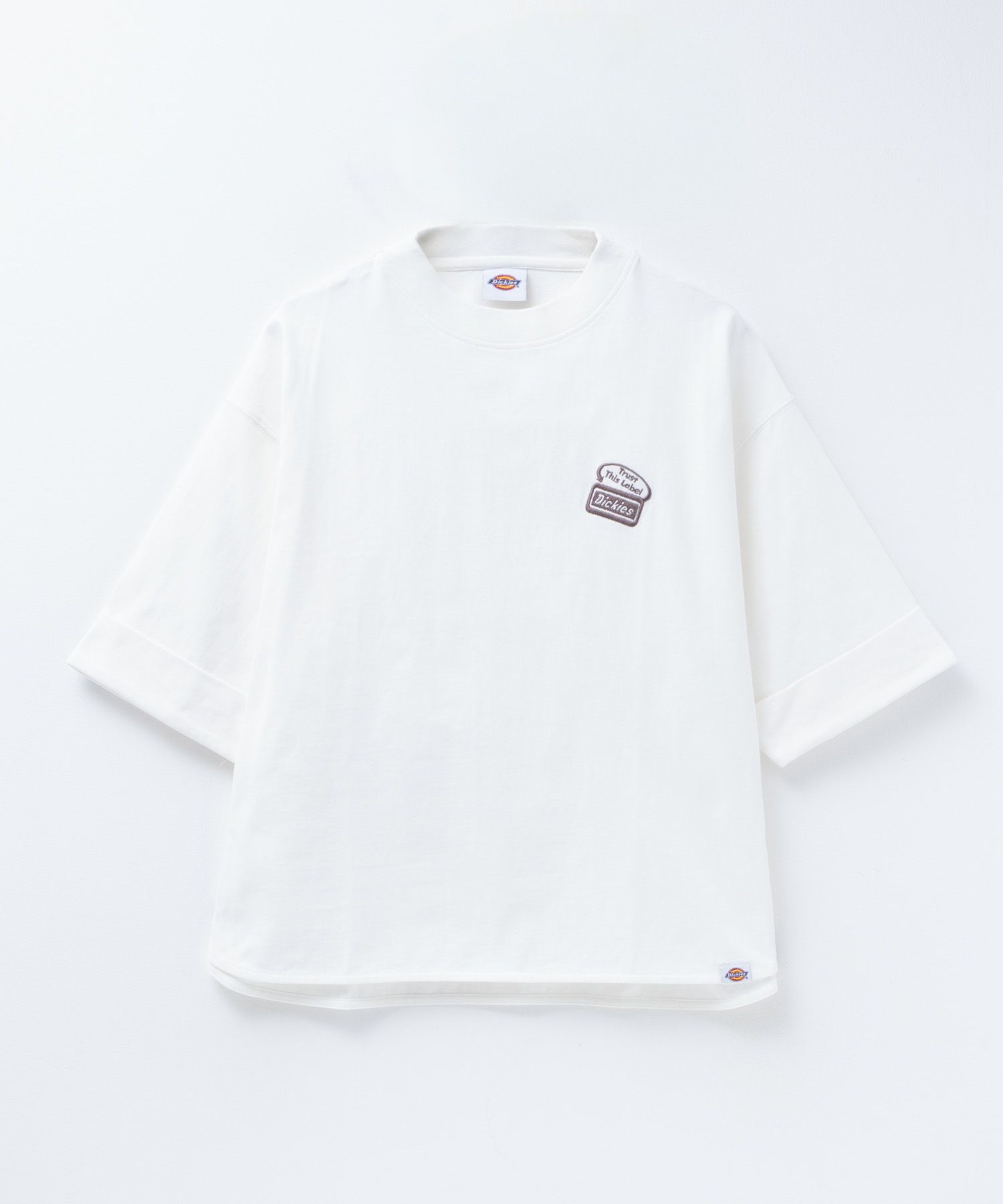 Dickies 刺繍ロールアップTシャツ レディース メール便 対応商品商品画像-27