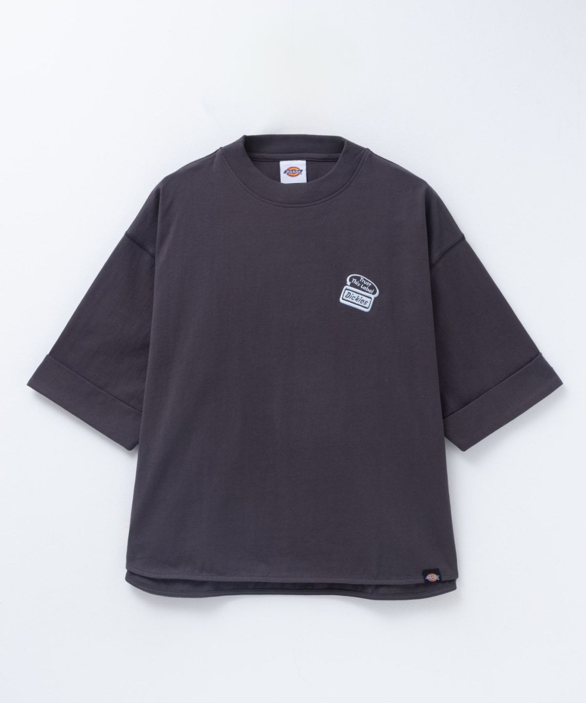 Dickies 刺繍ロールアップTシャツ レディース ネコポス 対応商品
