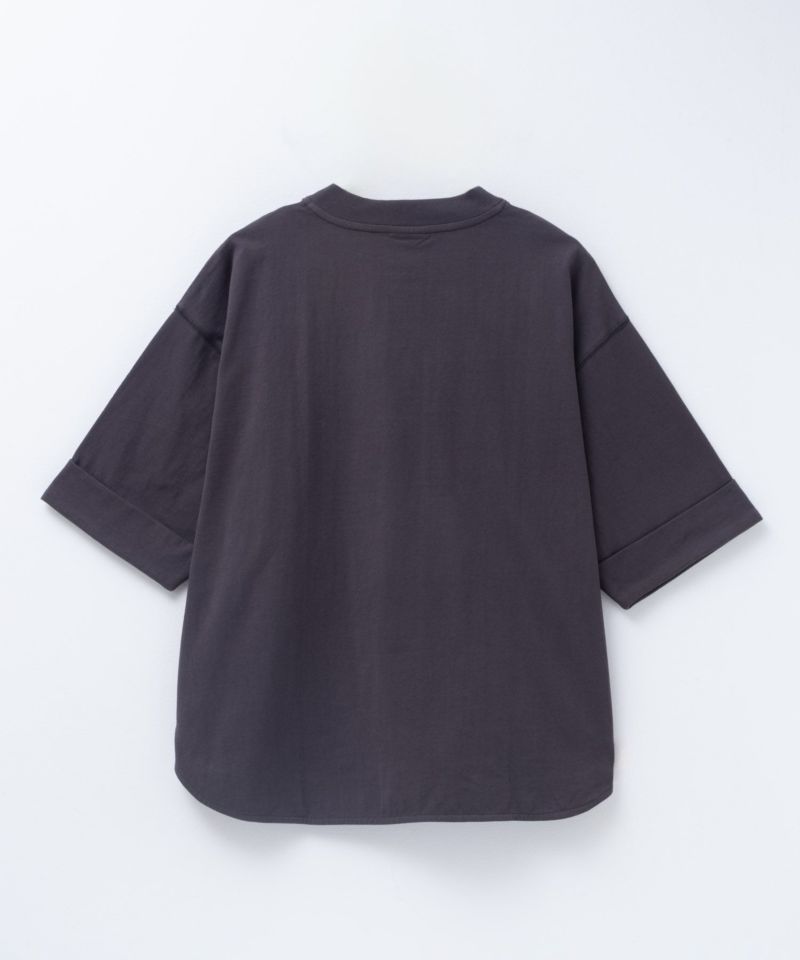 Dickies 刺繍ロールアップTシャツ レディース メール便 対応商品商品画像-30