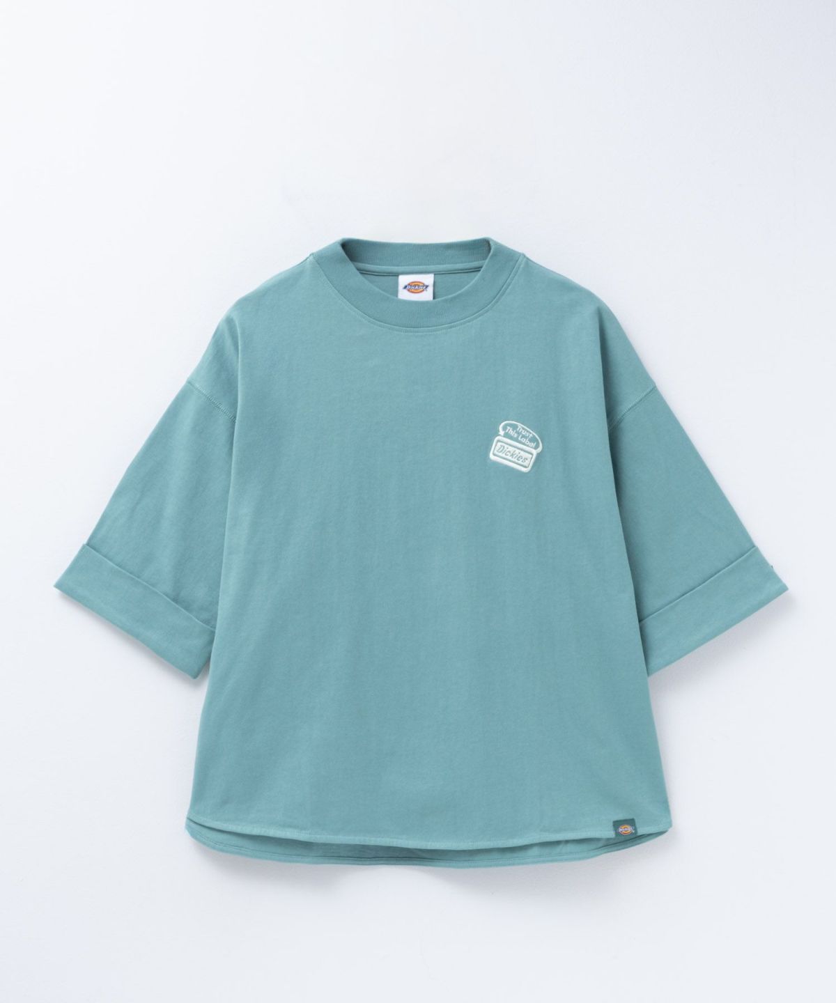 Dickies 刺繍ロールアップTシャツ レディース ネコポス 対応商品