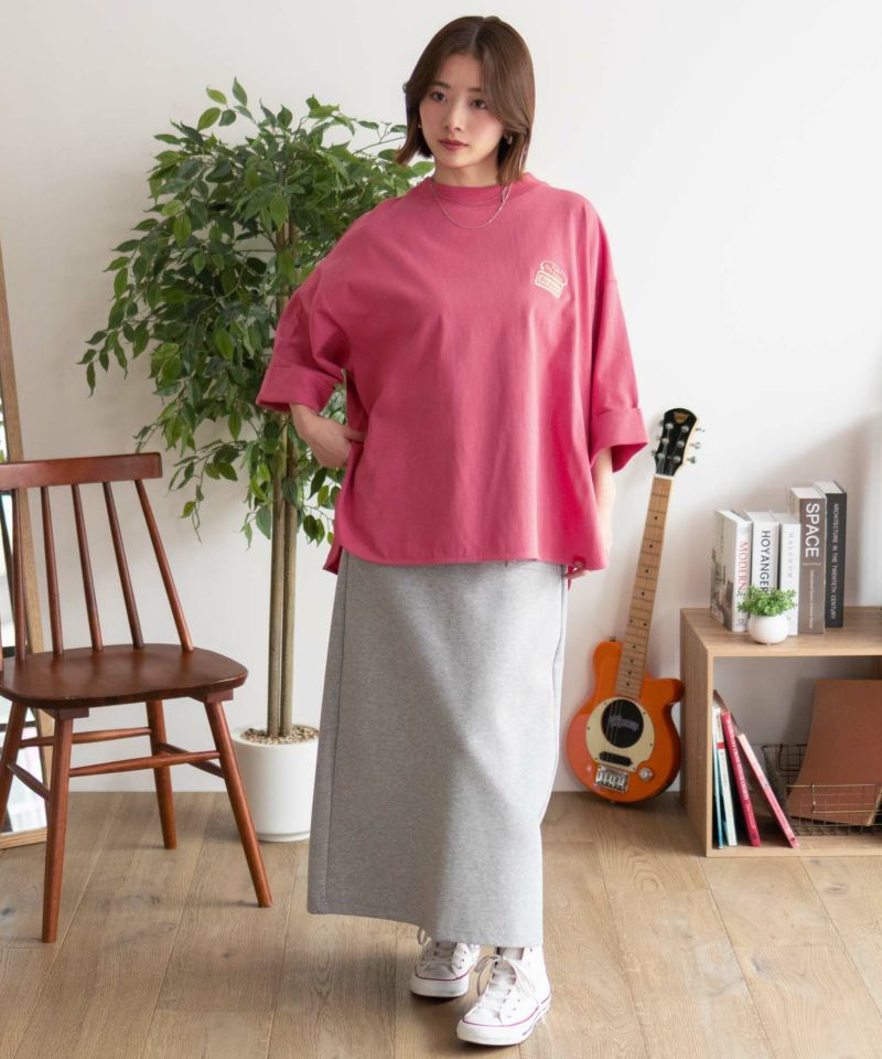 Dickies  刺繍ロールアップTシャツ レディース メール便 対応商品商品画像-39