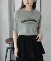 T-GRAPHICS  ロゴ刺繍Tシャツ レディース メール便 対応商品商品サムネイル-7
