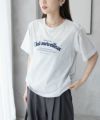T-GRAPHICS  ロゴ刺繍Tシャツ レディース メール便 対応商品商品サムネイル-13