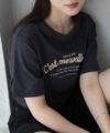 T-GRAPHICS  ロゴ刺繍Tシャツ レディース メール便 対応商品商品サムネイル-16