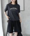 T-GRAPHICS  ロゴ刺繍Tシャツ レディース メール便 対応商品商品サムネイル-19