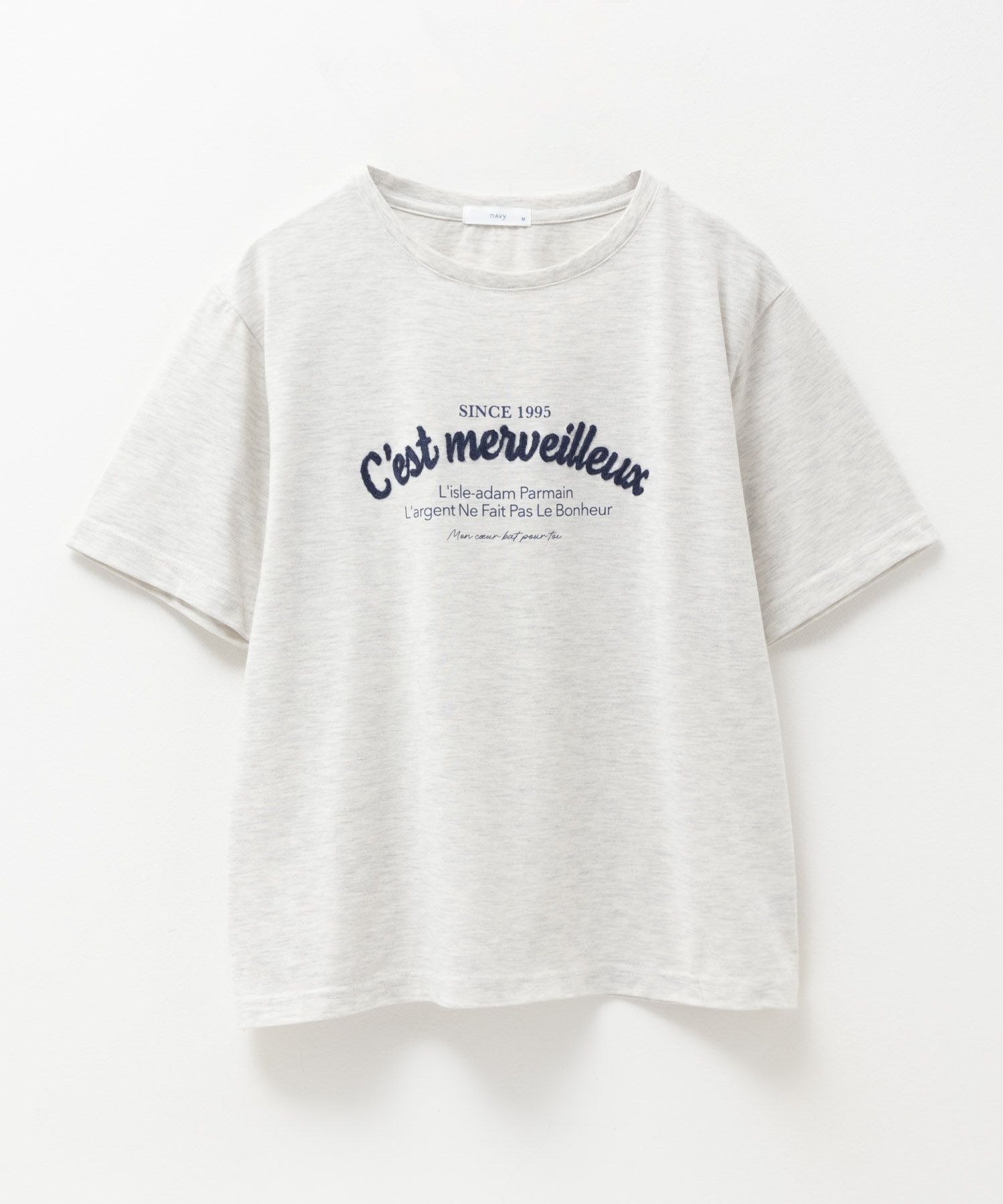 T-GRAPHICS ロゴ刺繍Tシャツ レディース ネコポス 対応商品