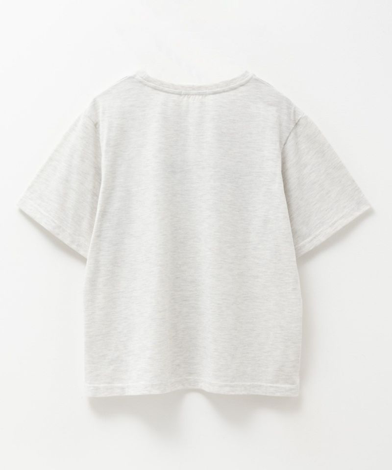 T-GRAPHICS  ロゴ刺繍Tシャツ レディース メール便 対応商品商品画像-24