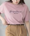 T-GRAPHICS  ロゴ刺繍Tシャツ レディース メール便 対応商品商品サムネイル-7