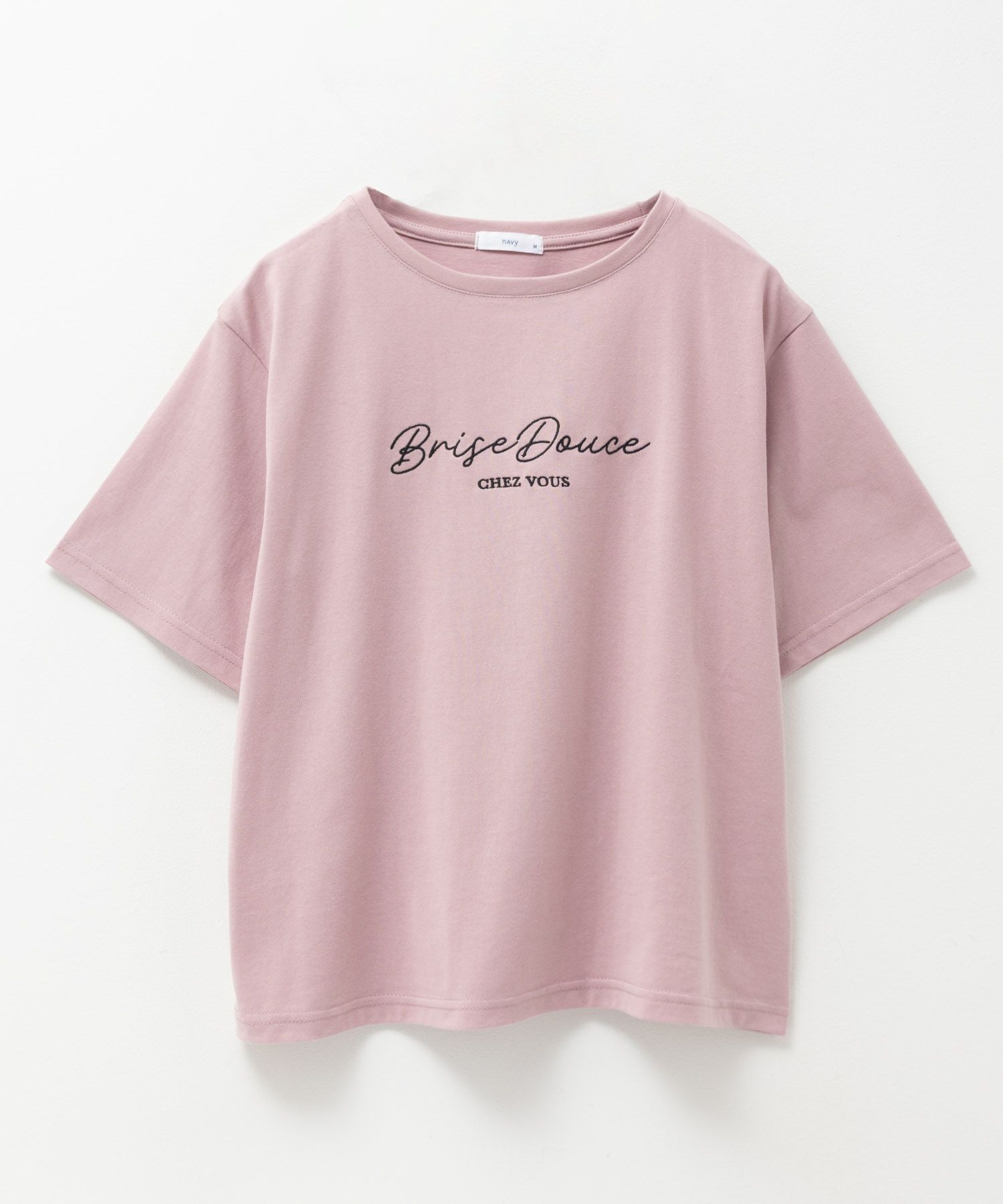 T-GRAPHICS  ロゴ刺繍Tシャツ レディース メール便 対応商品商品画像-24