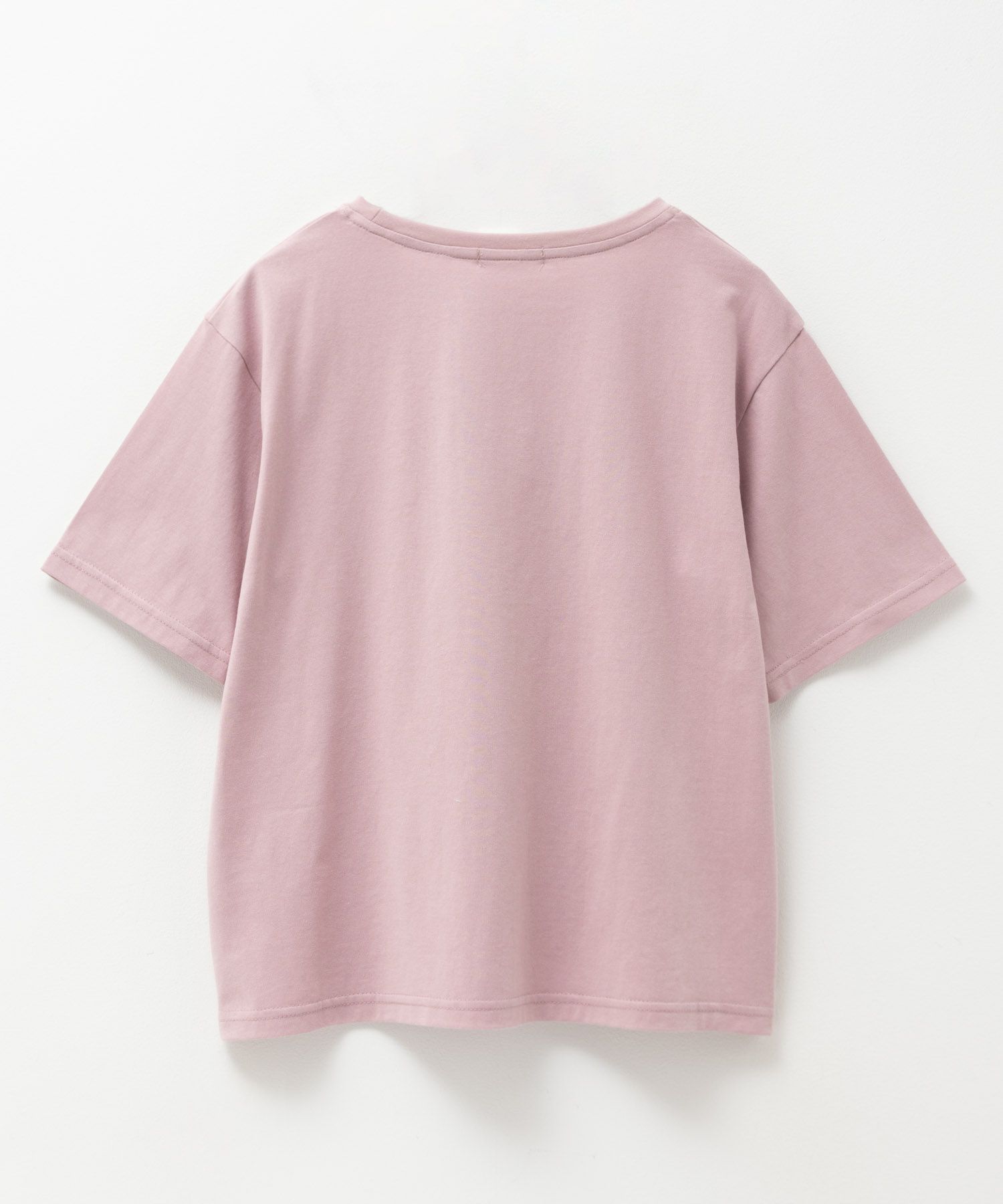 T-GRAPHICS  ロゴ刺繍Tシャツ レディース メール便 対応商品商品画像-25
