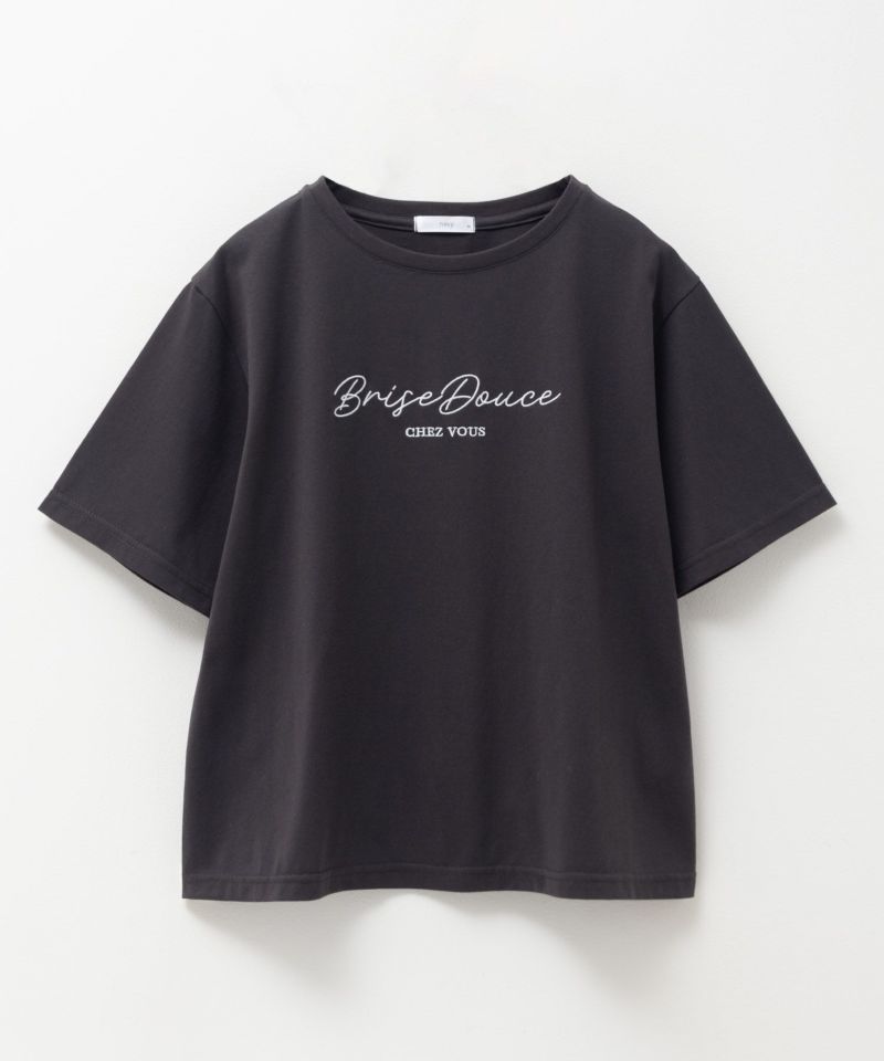 T-GRAPHICS  ロゴ刺繍Tシャツ レディース メール便 対応商品商品画像-26