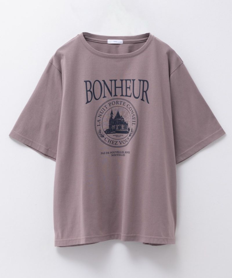 T-GRAPHICS  カフェテイストプリントTシャツ レディース メール便 対応商品商品画像-21