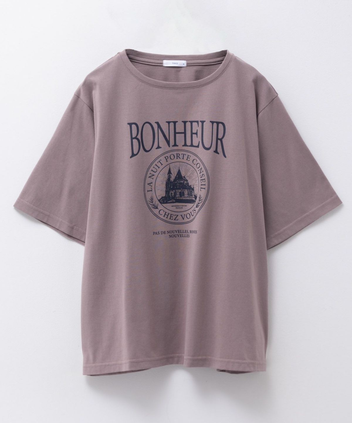 T-GRAPHICS カフェテイストプリントTシャツ レディース ネコポス 対応商品