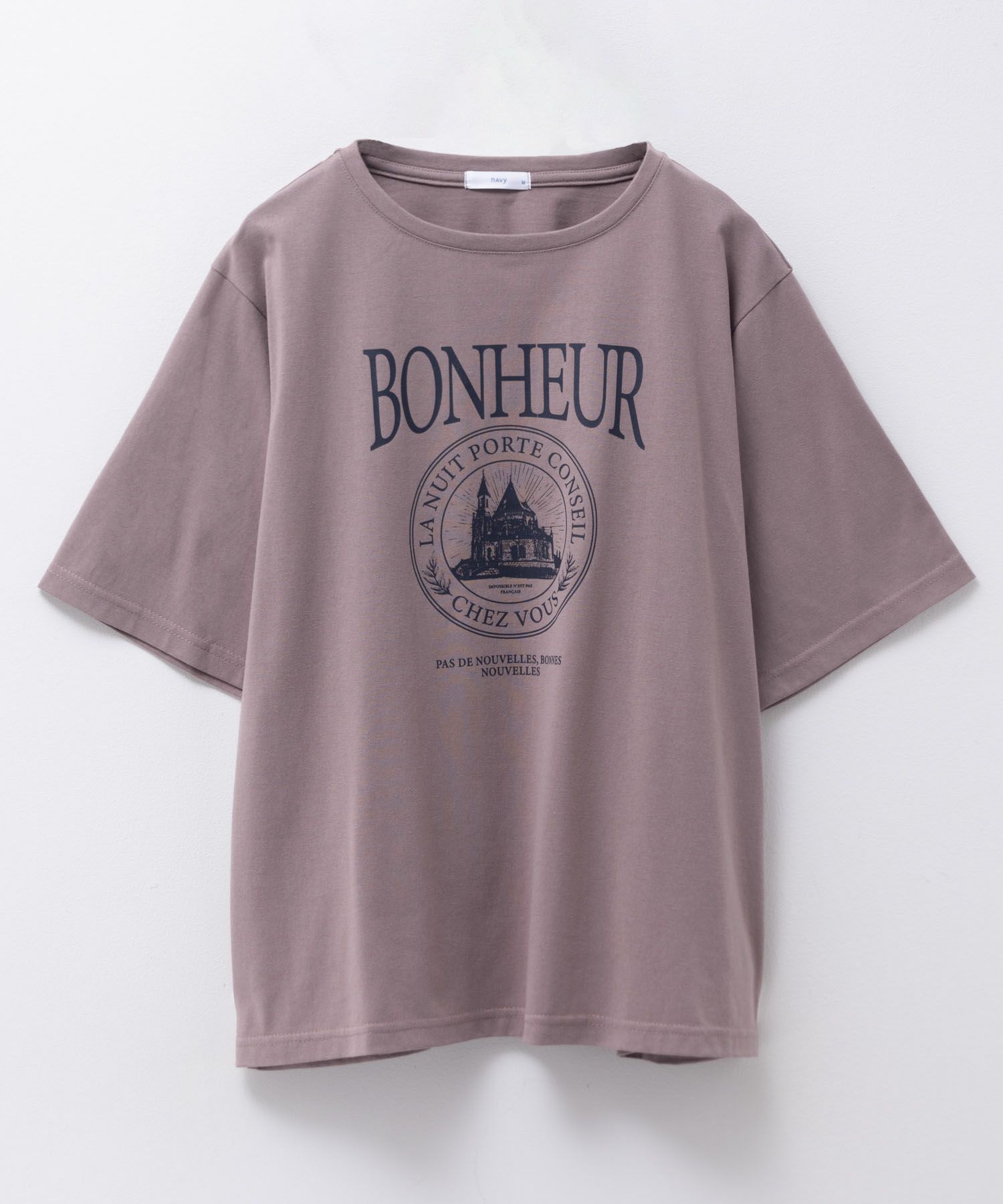 T-GRAPHICS カフェテイストプリントTシャツ レディース ネコポス 対応商品