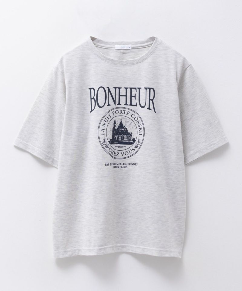 T-GRAPHICS  カフェテイストプリントTシャツ レディース メール便 対応商品商品画像-23