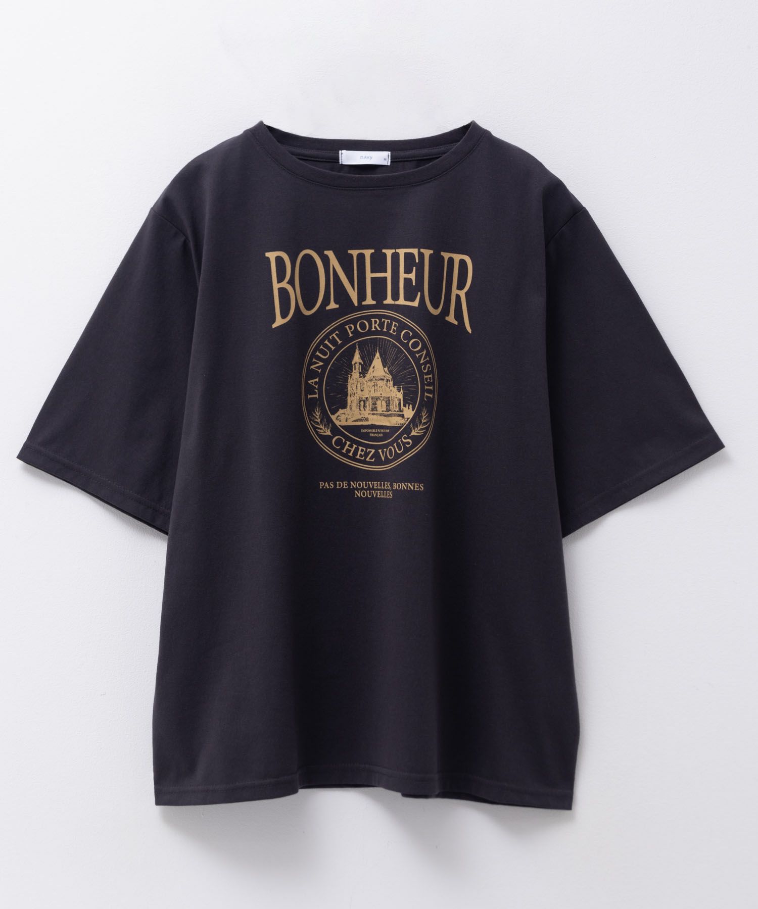 T-GRAPHICS カフェテイストプリントTシャツ レディース ネコポス 対応商品