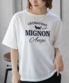 T-GRAPHICS ネコシルエットTシャツ レディース ネコポス 対応商品