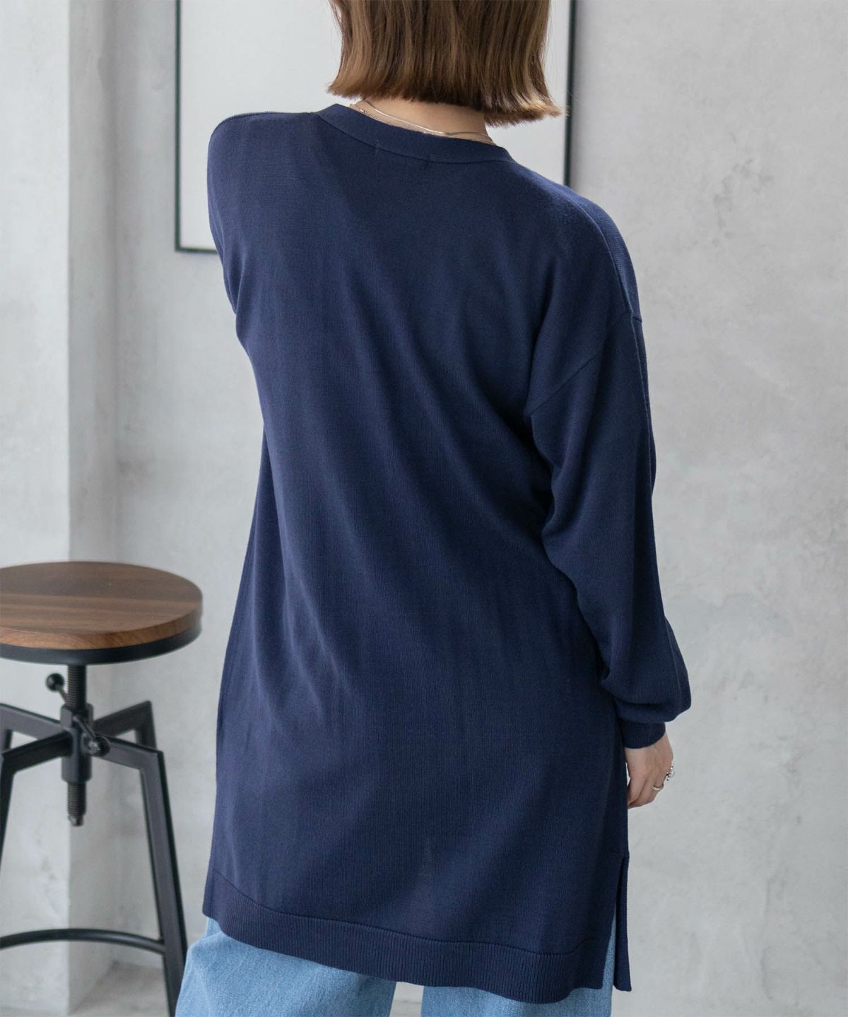 nAvy ニットトッパーカーディガンアンサンブル レディース