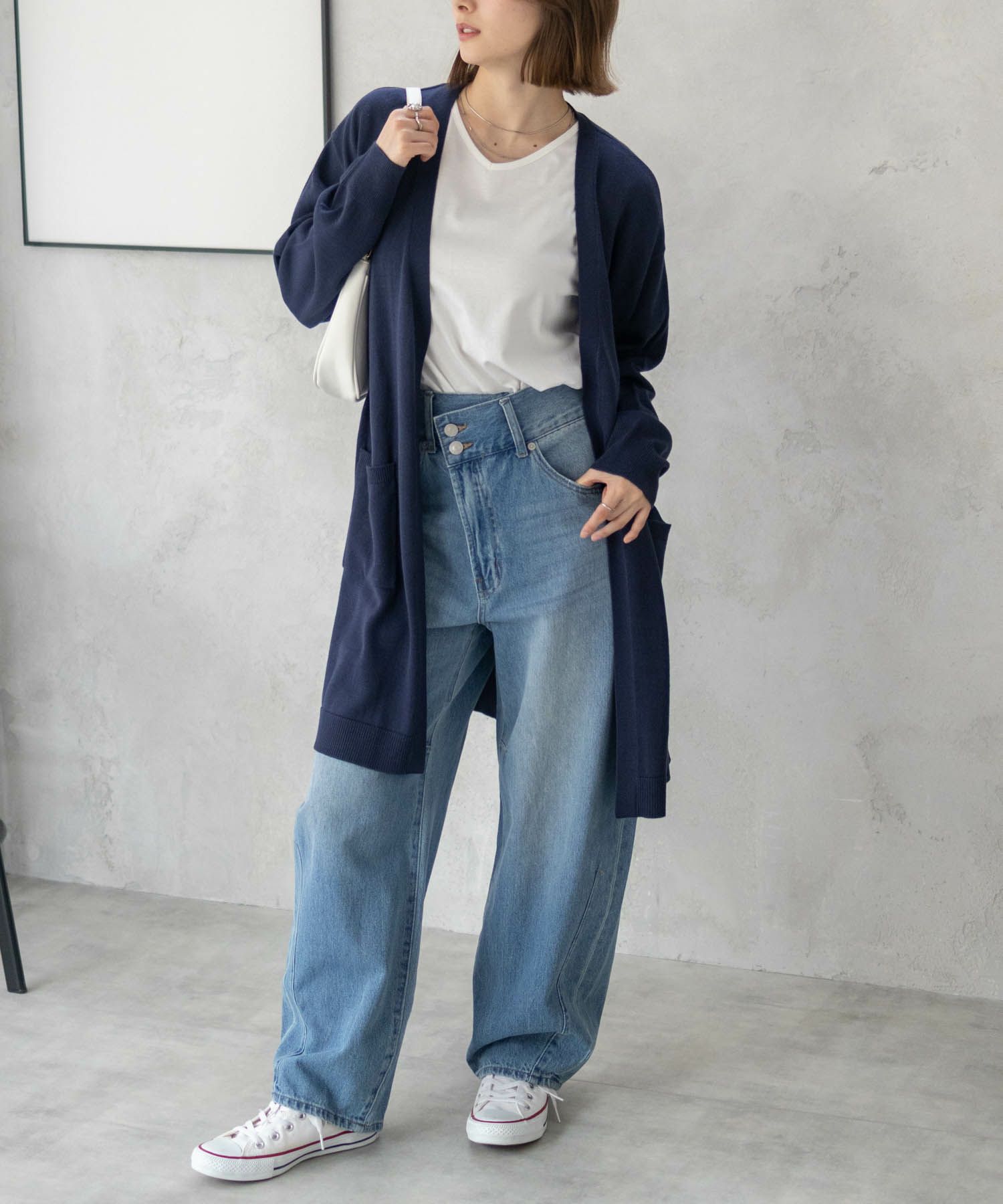 nAvy  ニットトッパーカーディガンアンサンブル レディース商品画像-11