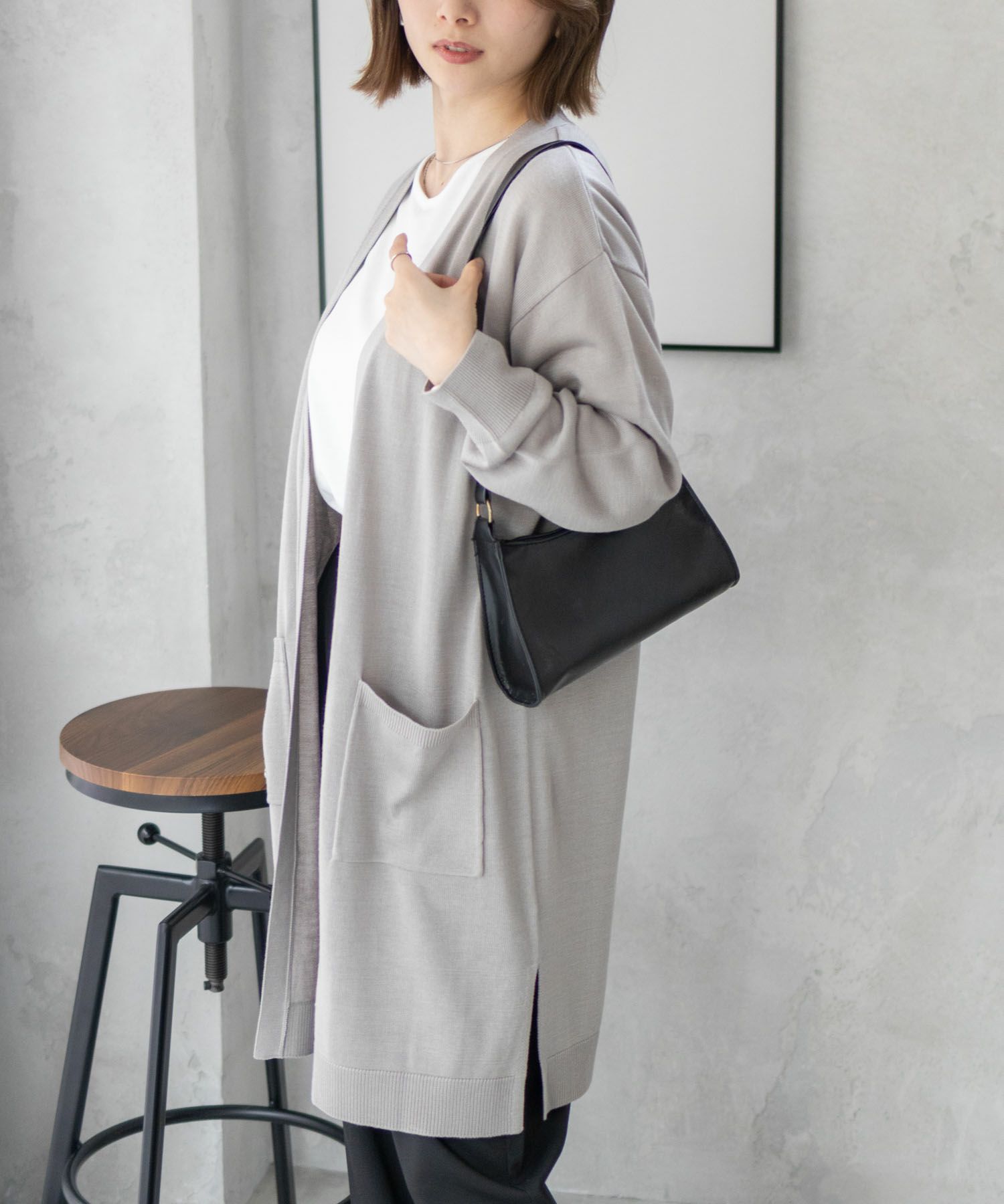 nAvy  ニットトッパーカーディガンアンサンブル レディース商品画像-13