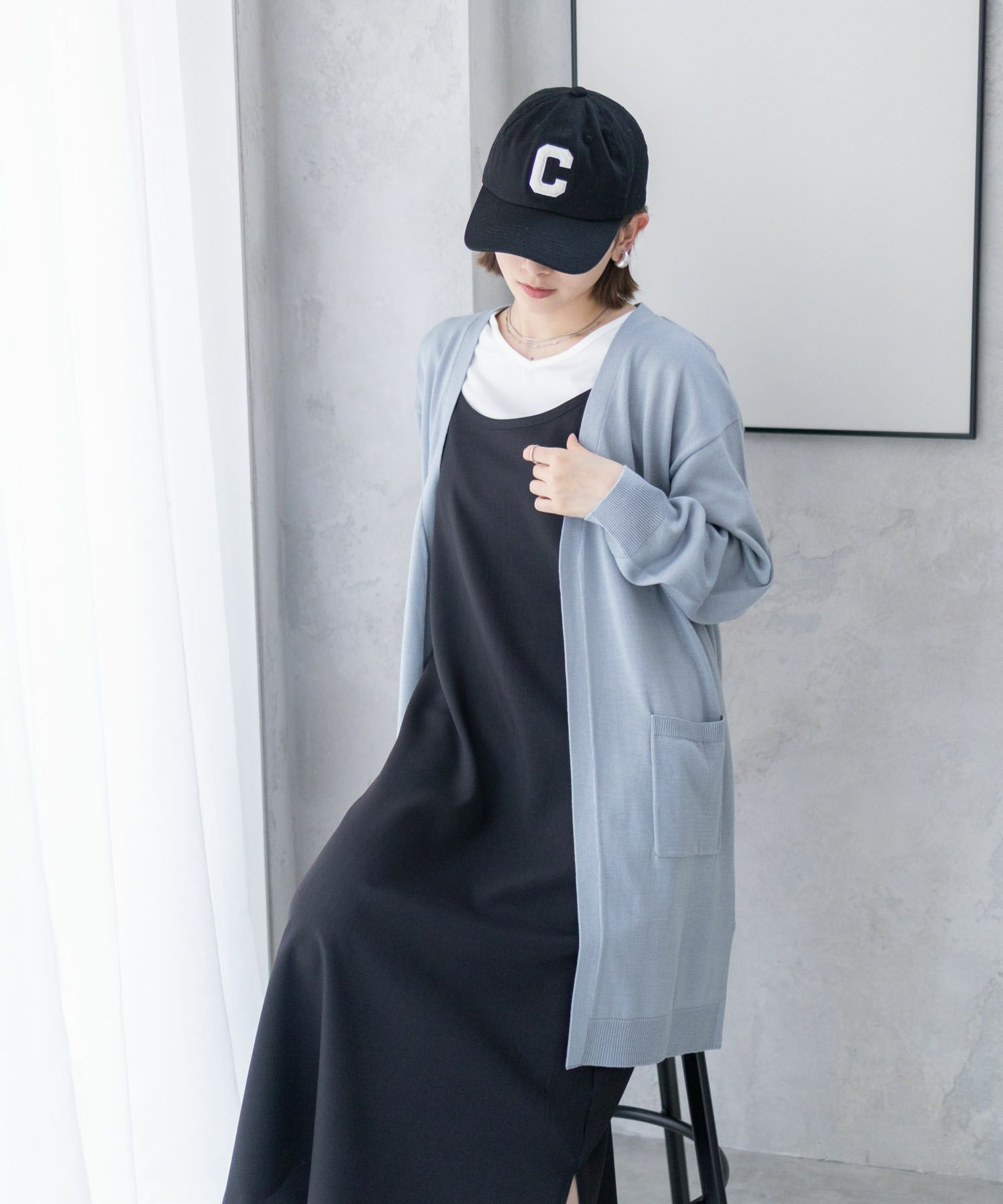nAvy  ニットトッパーカーディガンアンサンブル レディース商品画像-25