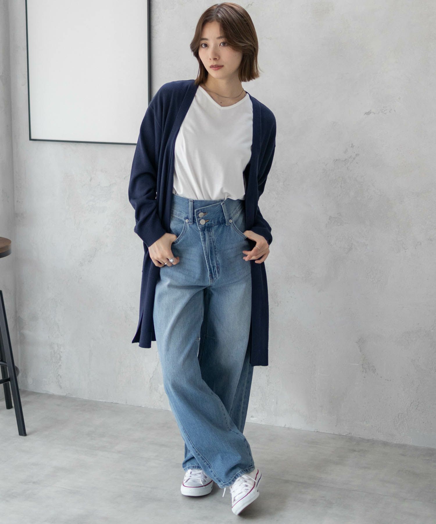 nAvy  ニットトッパーカーディガンアンサンブル レディース商品画像-37