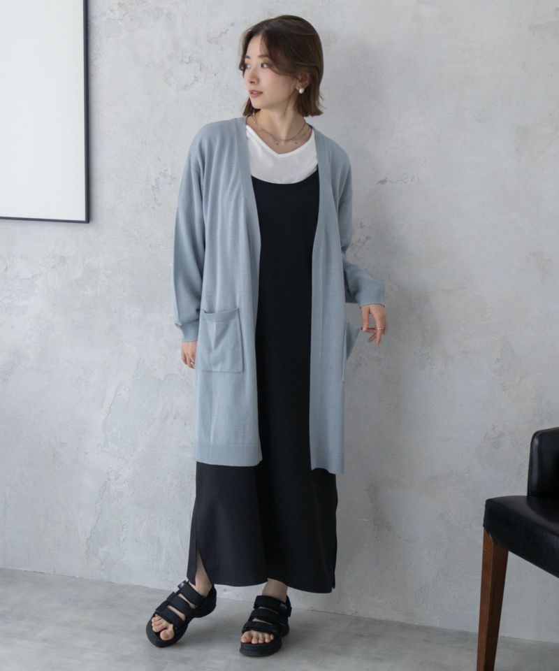 nAvy ニットトッパーカーディガンアンサンブル レディース商品画像-40