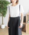 nAvy 杢麻ライクサロペットアンサンブル レディース商品サムネイル-9