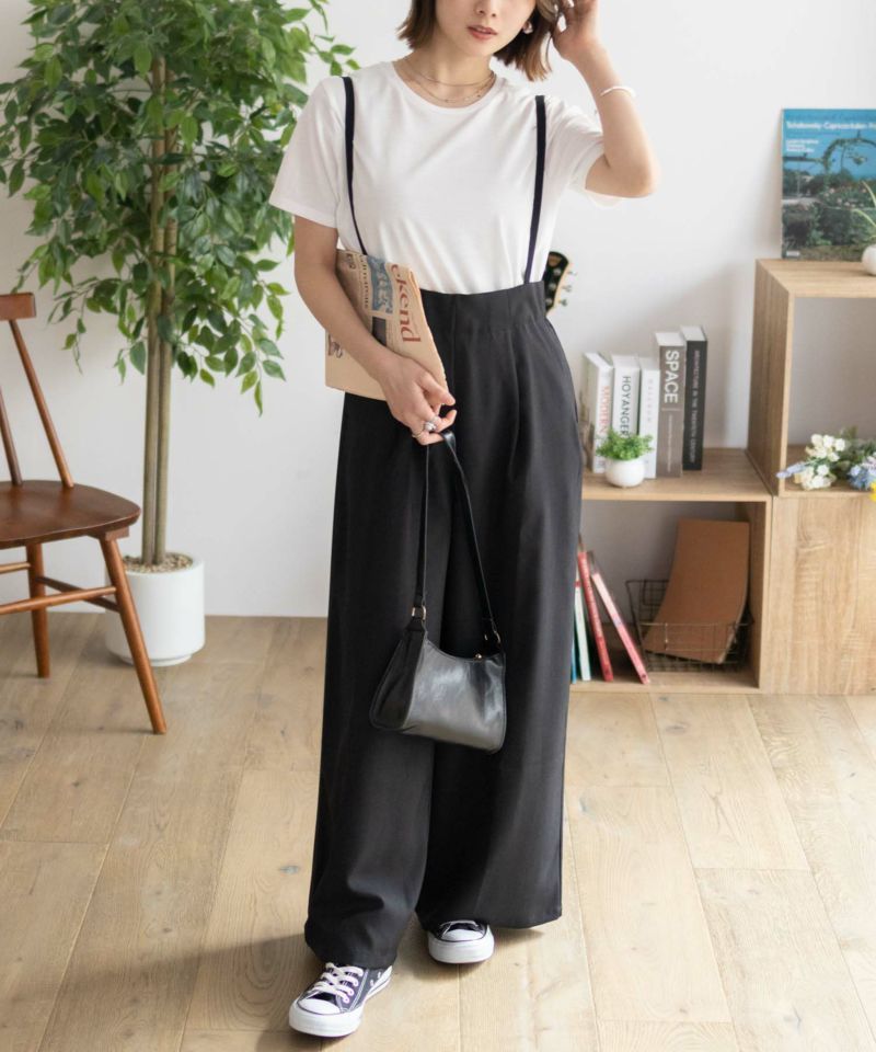 nAvy 杢麻ライクサロペットアンサンブル レディース商品画像-10