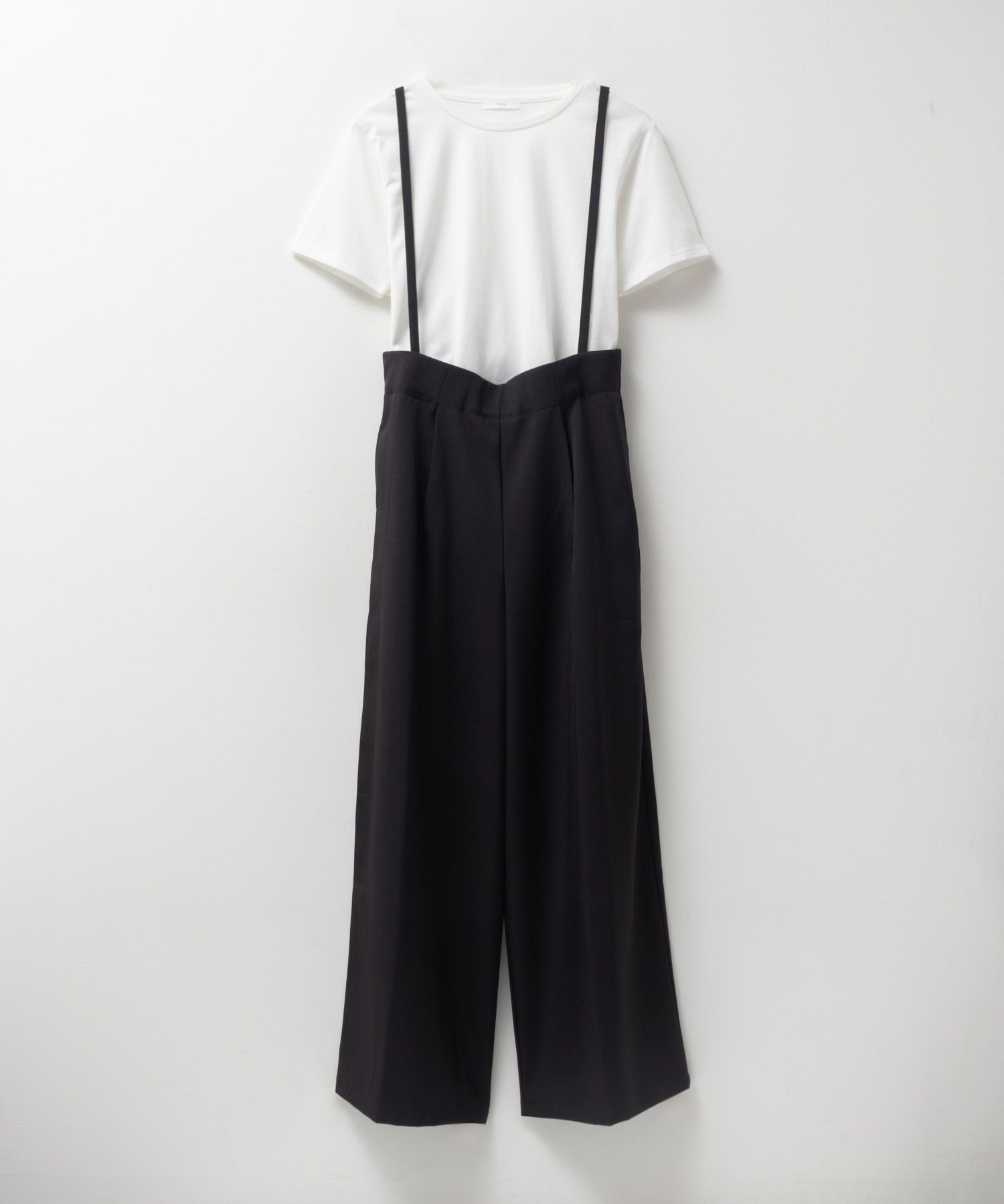 nAvy 杢麻ライクサロペットアンサンブル レディース