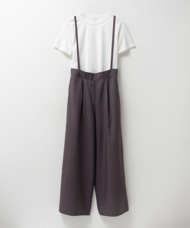 nAvy 杢麻ライクサロペットアンサンブル レディース商品画像-23