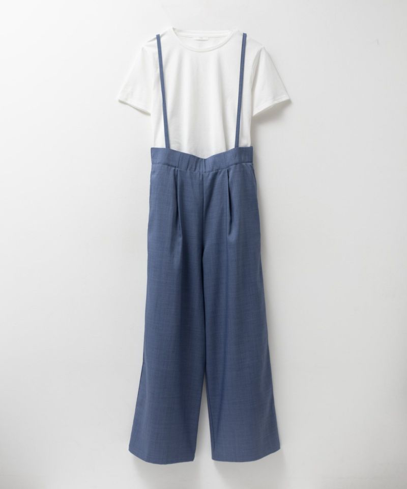 nAvy 杢麻ライクサロペットアンサンブル レディース商品画像-25