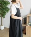 nAvy 杢麻ライクキャミワンピースアンサンブル レディース商品サムネイル-8
