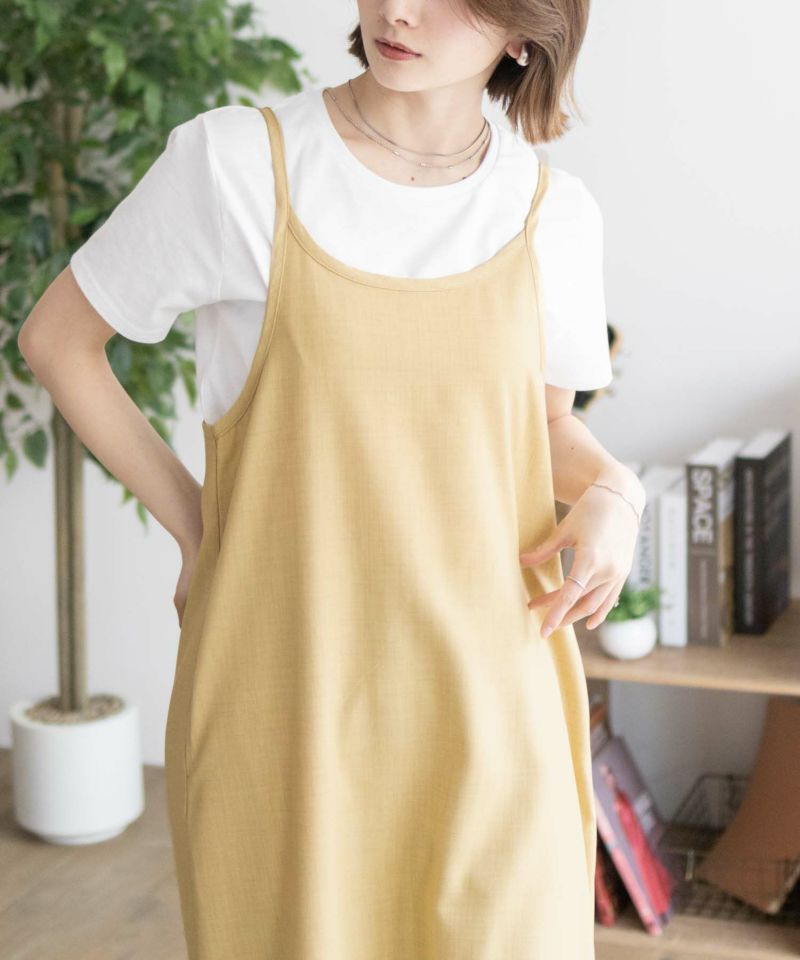 nAvy 杢麻ライクキャミワンピースアンサンブル レディース商品画像-19