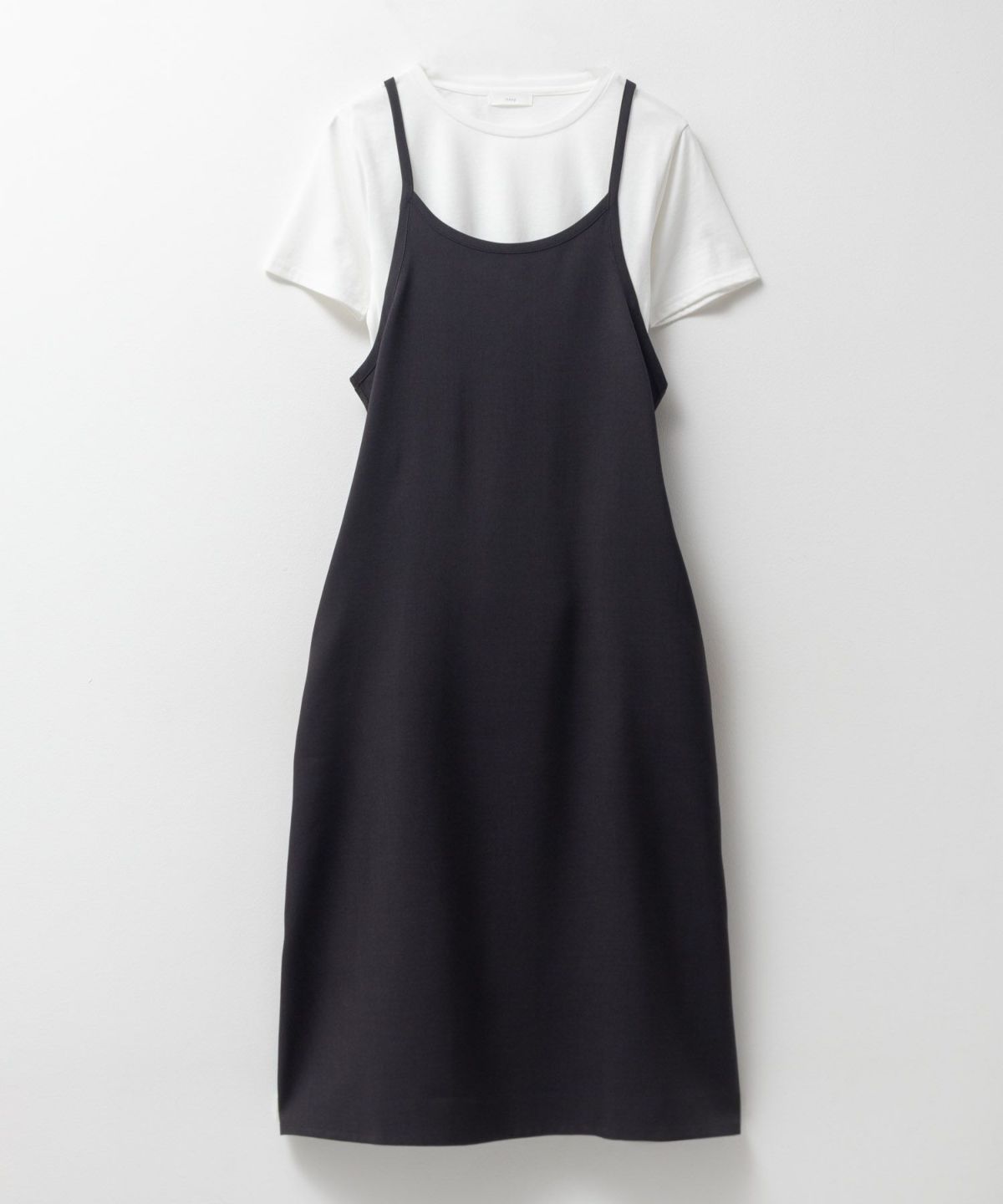 nAvy 杢麻ライクキャミワンピースアンサンブル レディース