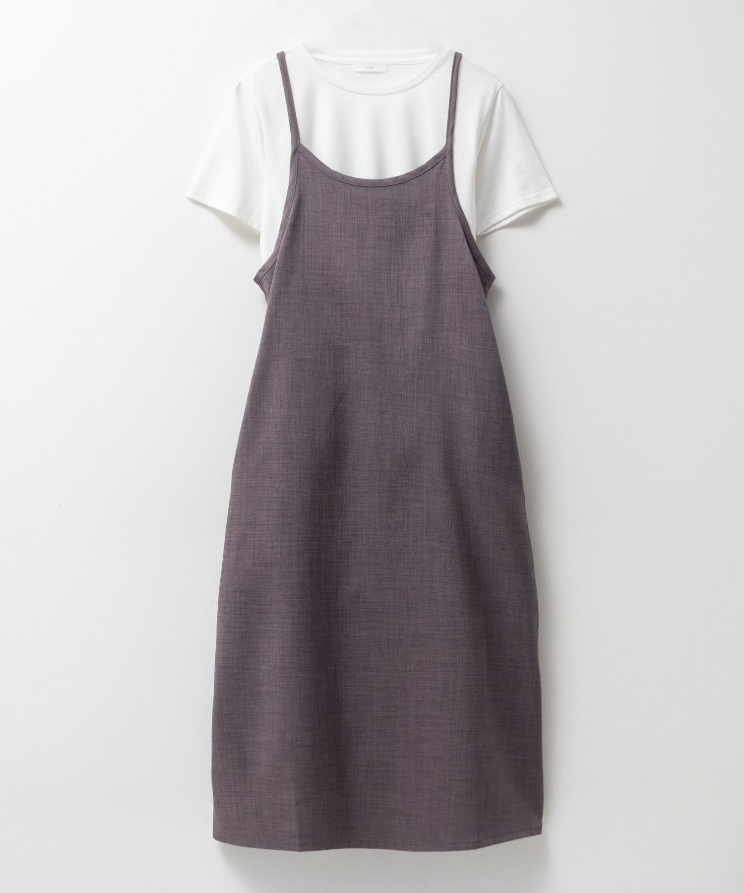 nAvy  杢麻ライクキャミワンピースアンサンブル レディース商品画像-23