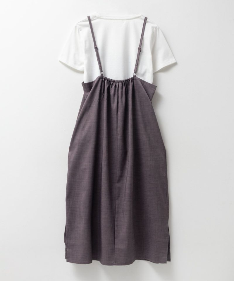 nAvy  杢麻ライクキャミワンピースアンサンブル レディース商品画像-24