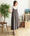 nAvy 杢麻ライクキャミワンピースアンサンブル レディース商品サムネイル-32