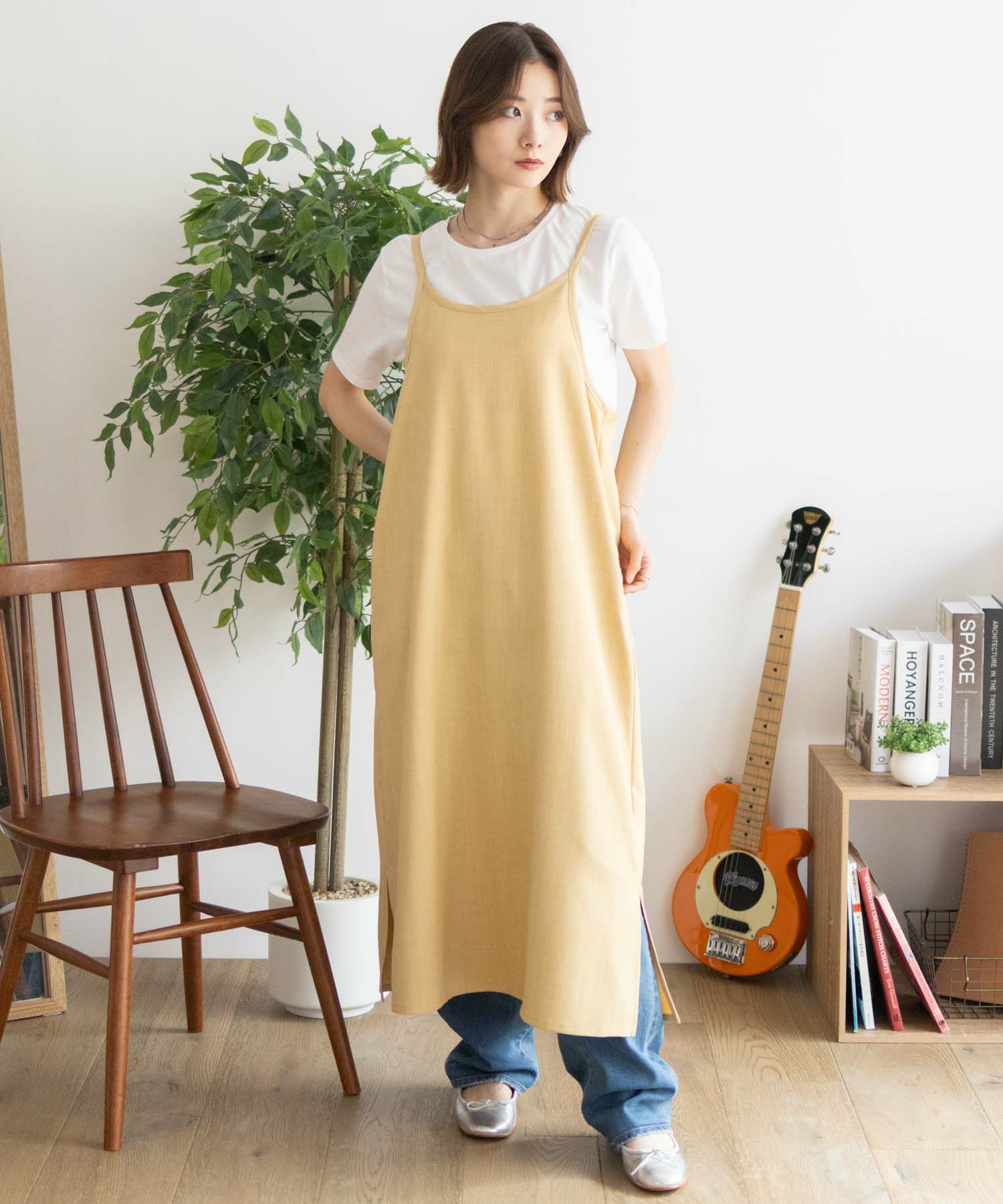 nAvy  杢麻ライクキャミワンピースアンサンブル レディース商品サムネイル-33