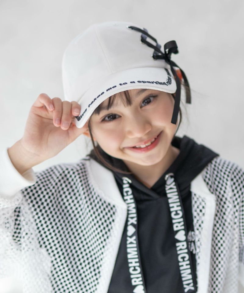 RICH MIX  ツイルレースアップキャップ キッズ商品画像-8