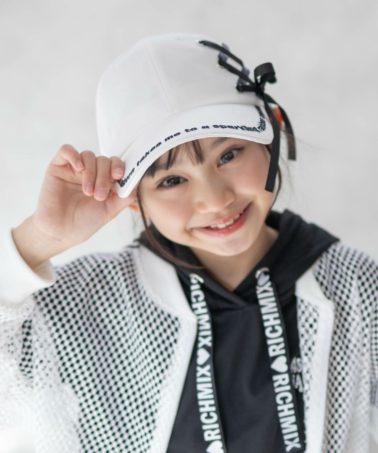 RICH MIX  ツイルレースアップキャップ キッズ商品画像-8