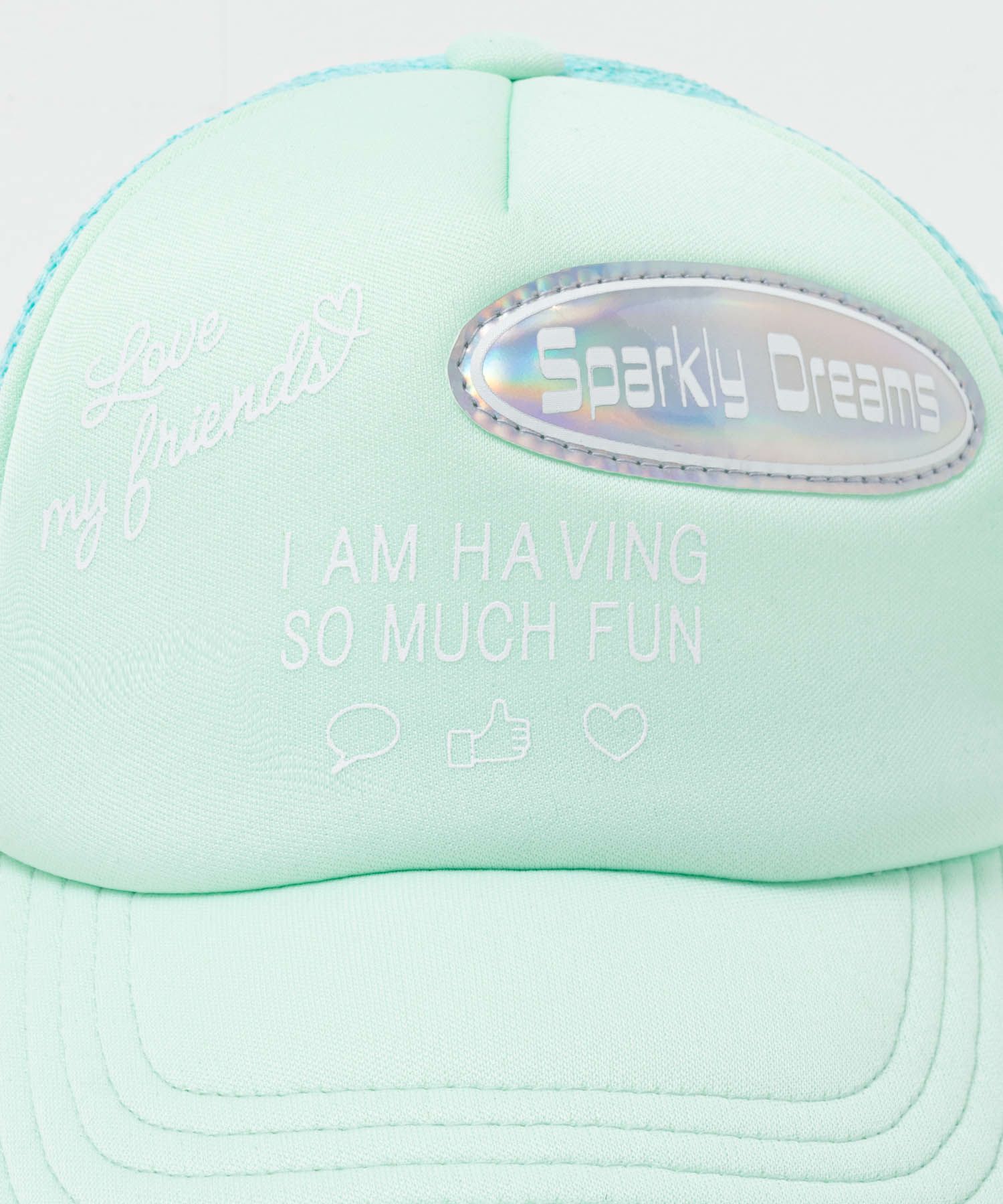 RICH MIX  ロゴPV加工メッシュキャップ キッズ商品画像-19