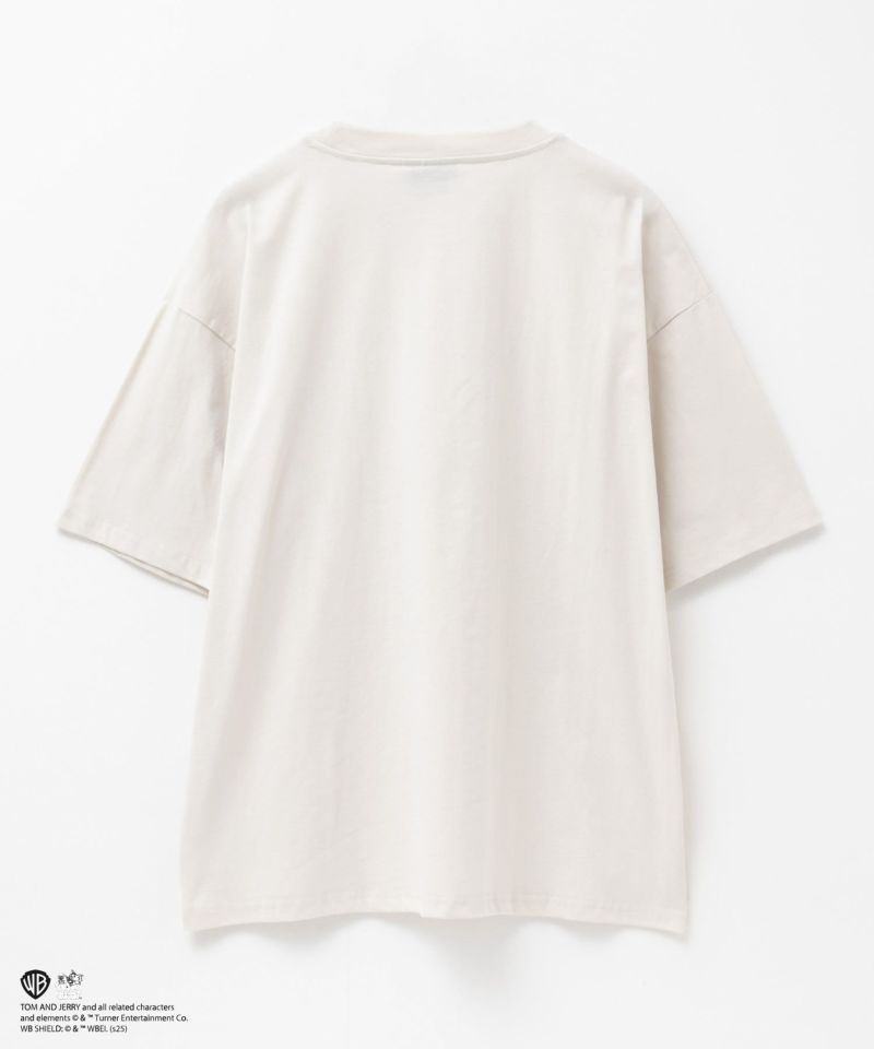 Tom and Jerry ピグメントライクTシャツ メンズ メール便 対応商品商品画像-4