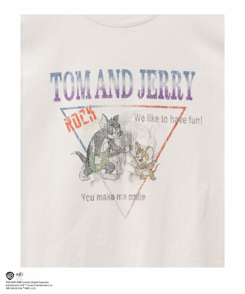 Tom and Jerry ピグメントライクTシャツ メンズ メール便 対応商品商品画像-7