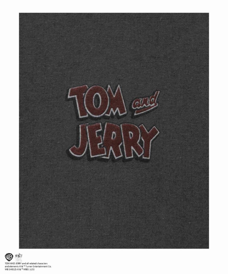 Tom and Jerry ピグメントライクTシャツ メンズ メール便 対応商品商品画像-8