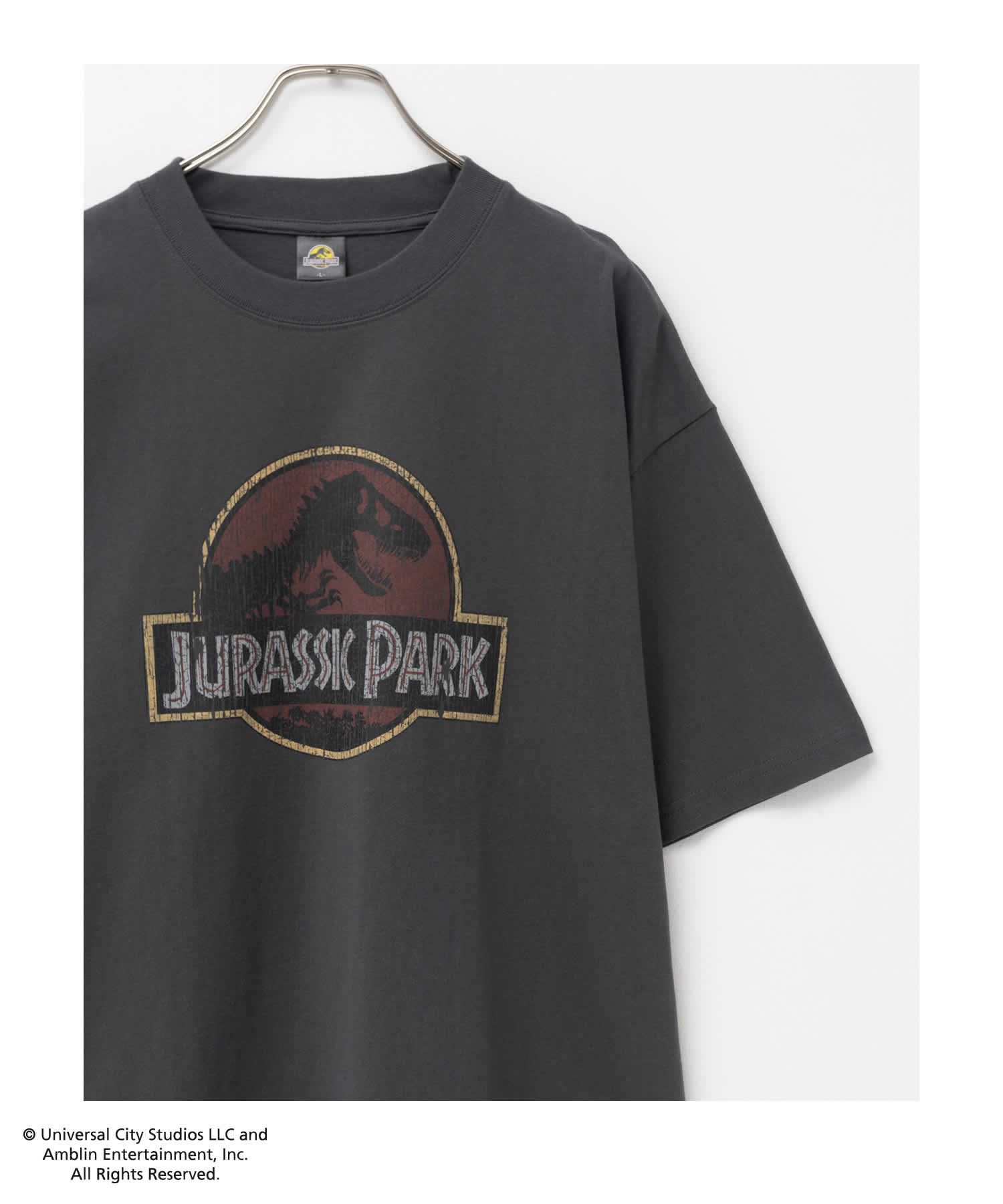 ジュラシック・パーク ピグメントライクTシャツ メンズ