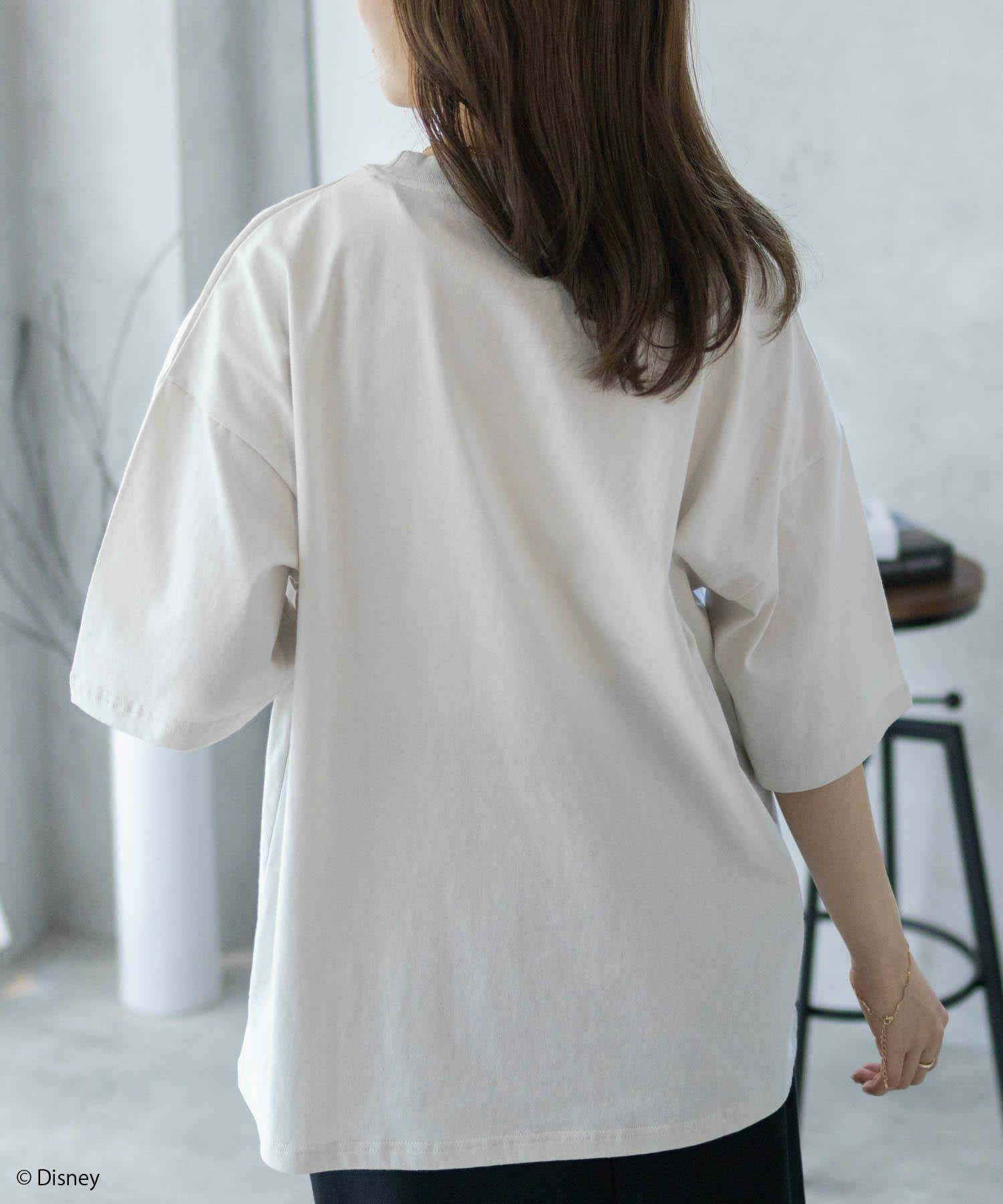 Disney ミッキーマウス / ロックプリントTシャツ メンズ メール便 対応商品商品画像-10