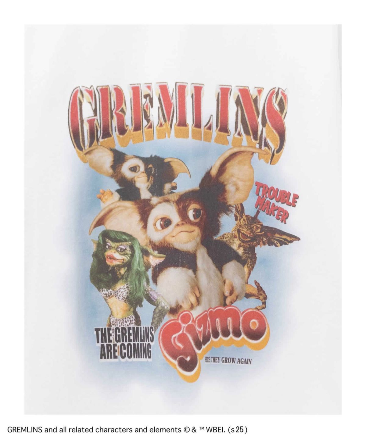 GREMLINS ラップTシャツ メンズ ネコポス 対応商品
