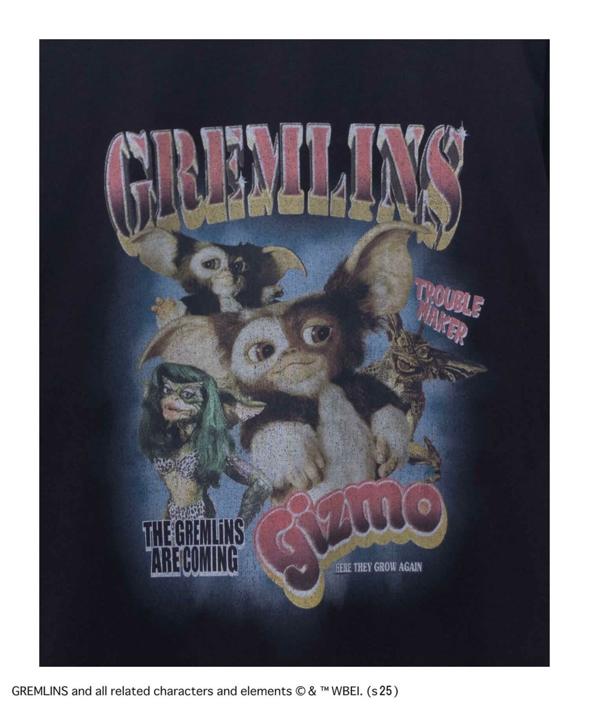 GREMLINS ラップTシャツ メンズ ネコポス 対応商品