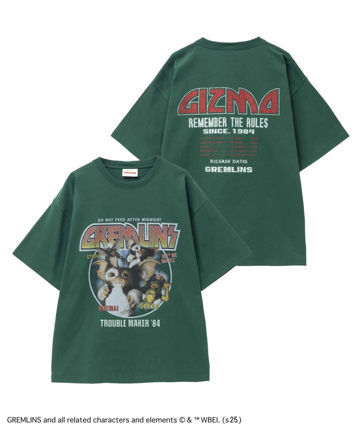 GREMLINS バンドTシャツ メンズ ネコポス 対応商品